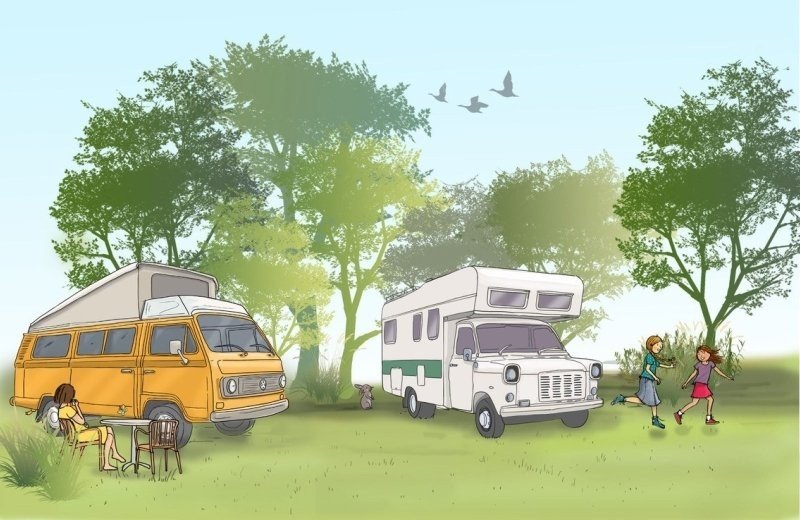 Tovertuin Camperplaats