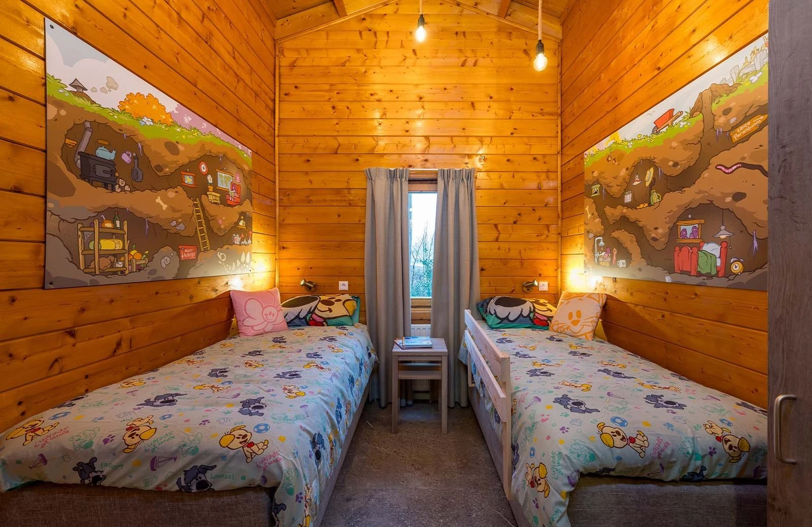 Molletjes boshut slaapkamer kinderen