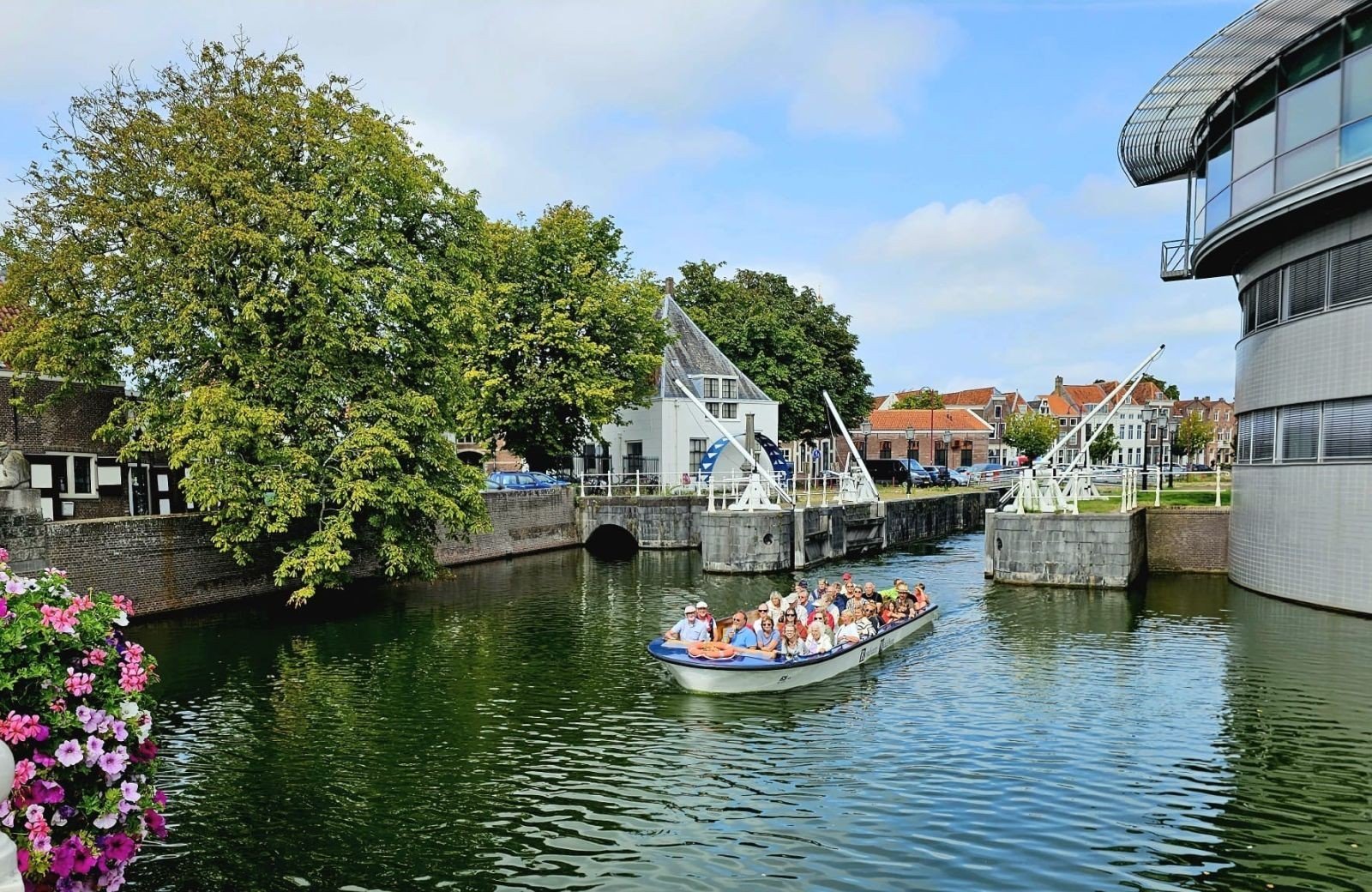 Rondvaart in Middelburg