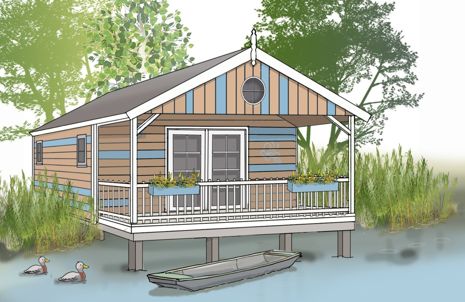 Vlindertjes Venhuis - 5 personen