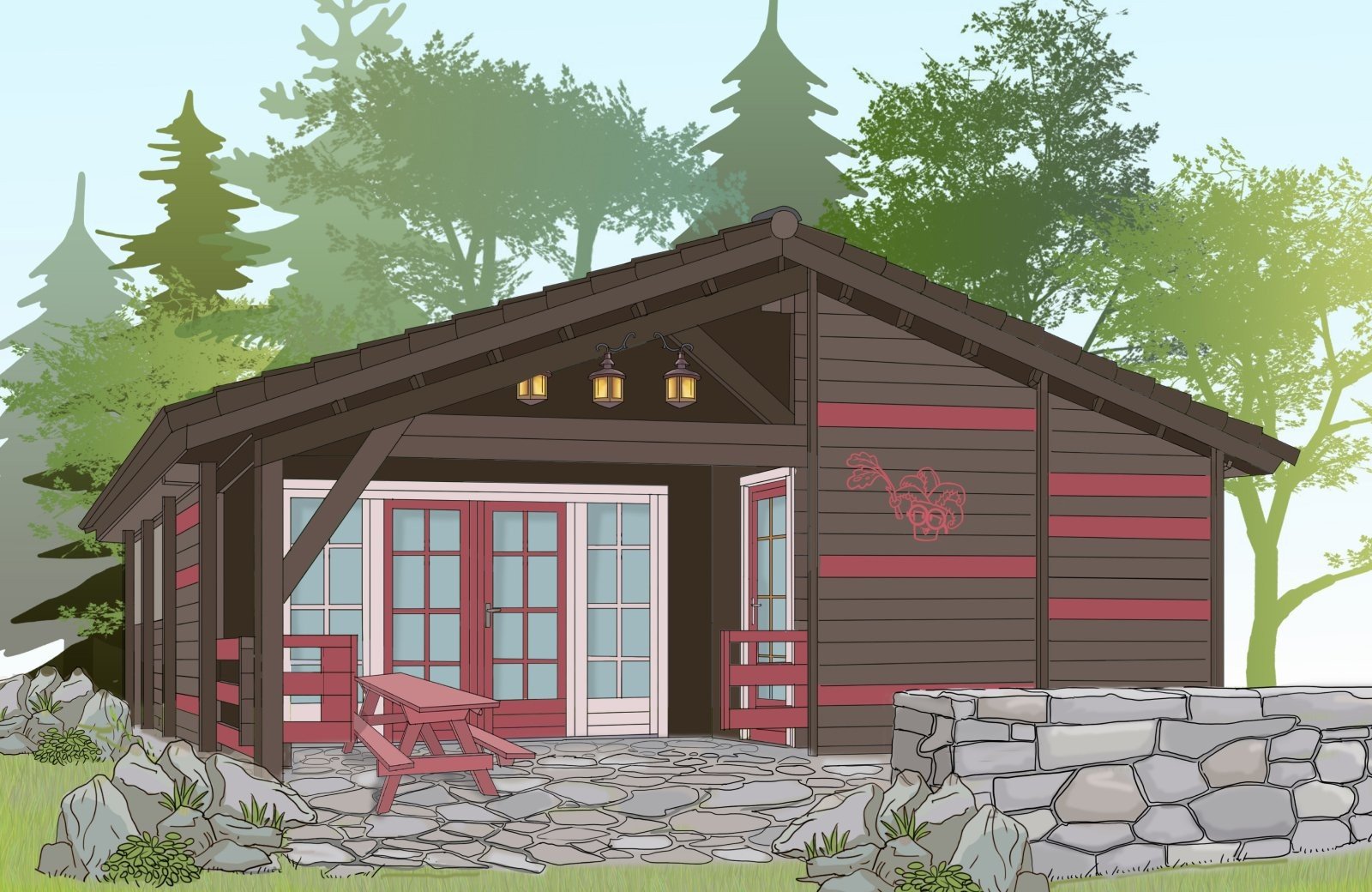 Wijze Varen Lodge - 6 personen