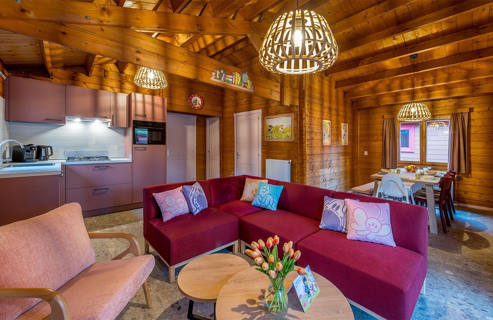 Wijze varen lodge keuken